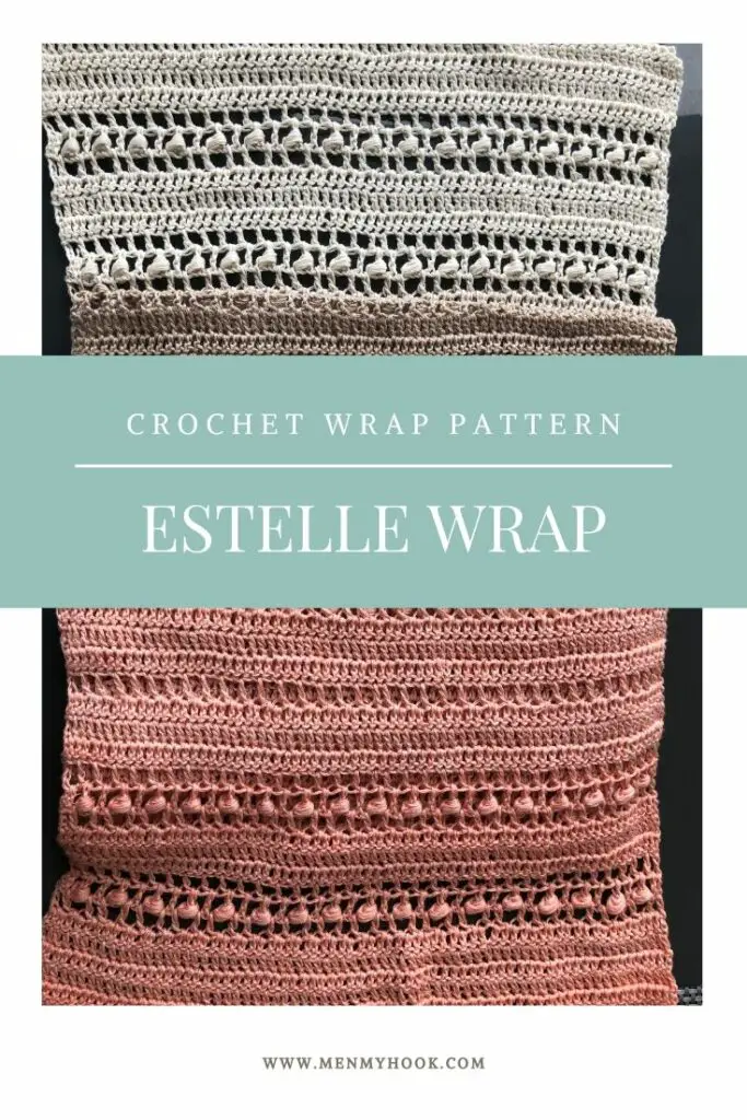 Estelle Wrap Crochet Shawl Pattern