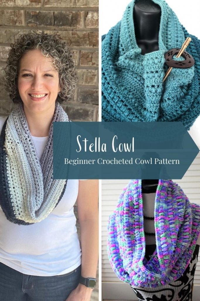 Stella Crocheted Cowl Pattern Pdf Only