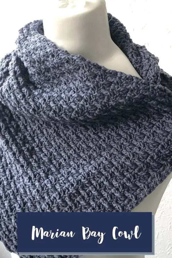 Beginner textured cowl - Marian Bay Cowl Eclipse