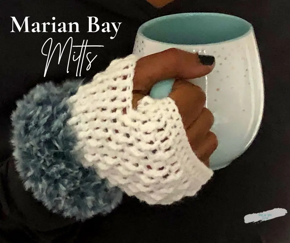Marian Bay Mitts - beginner crocheted fingerless gloves