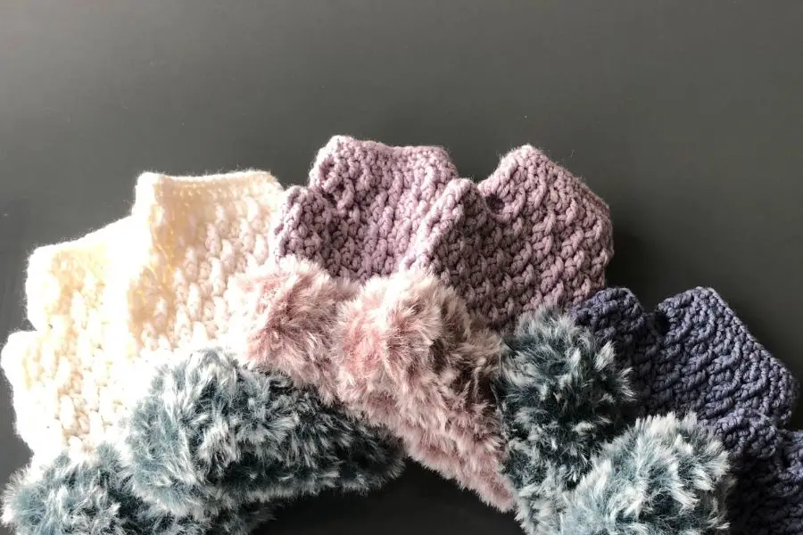 Beginner Crocheted Fingerless Gloves - Marian Bay Mitts