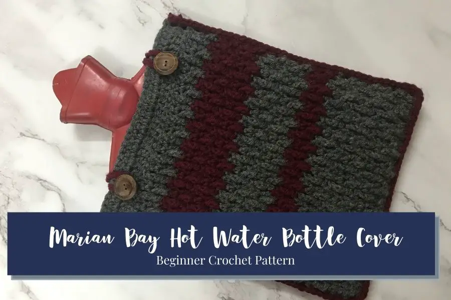 Marian Bay Hot Water Bottle Cover by Seema Enand