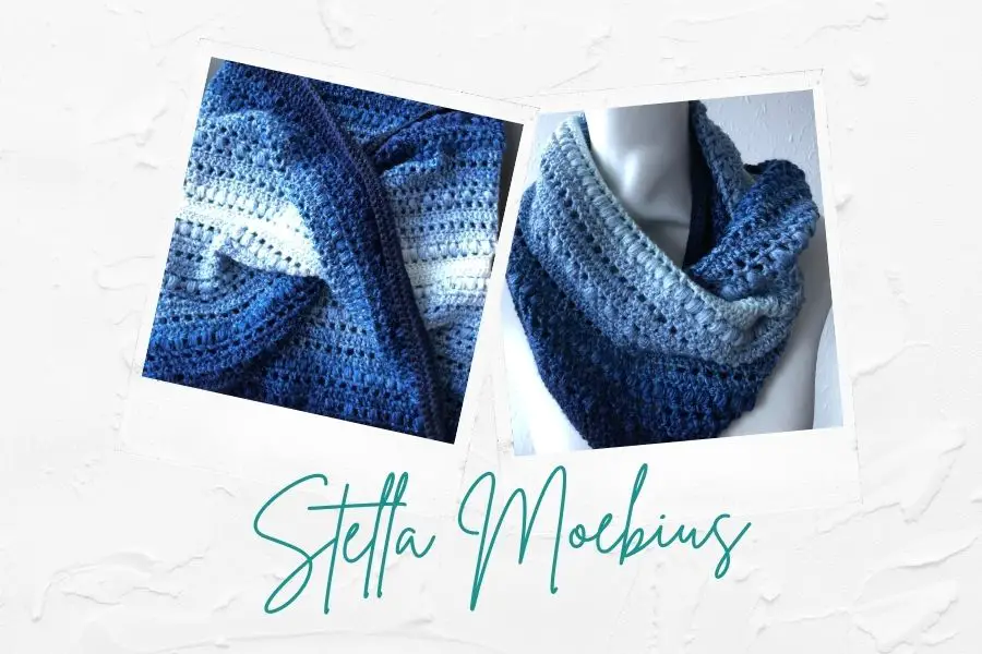 Intermediate Crochet Cowl - Stella Moebius
