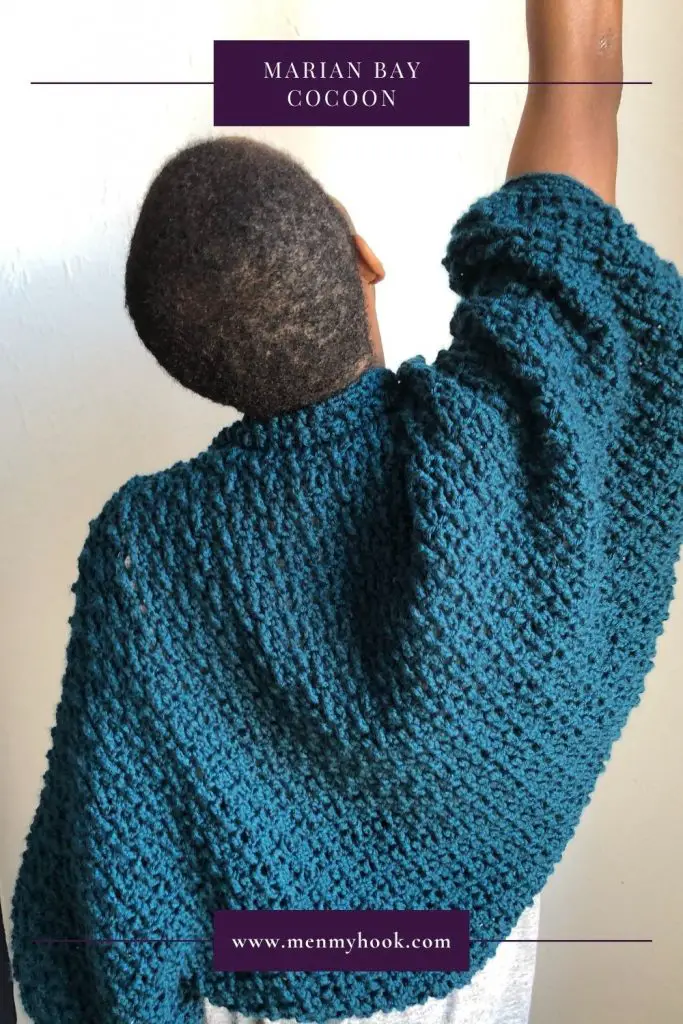 easy crochet cocoon cardigan pattern 