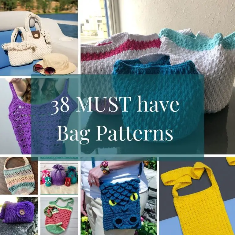 38 MUST have Crochet Bag Patterns