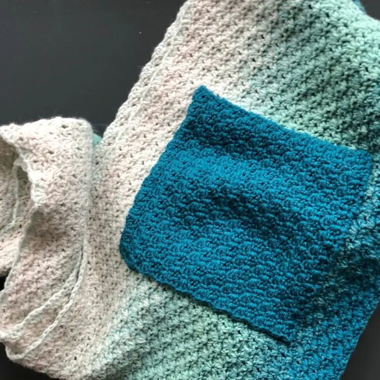 Crochet Pocket Shawl Pattern – Blooming Pocket Shawl