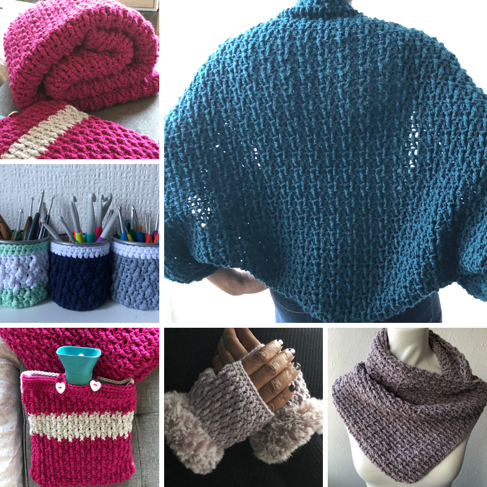 Easy crochet patterns - Marian Bay Collection