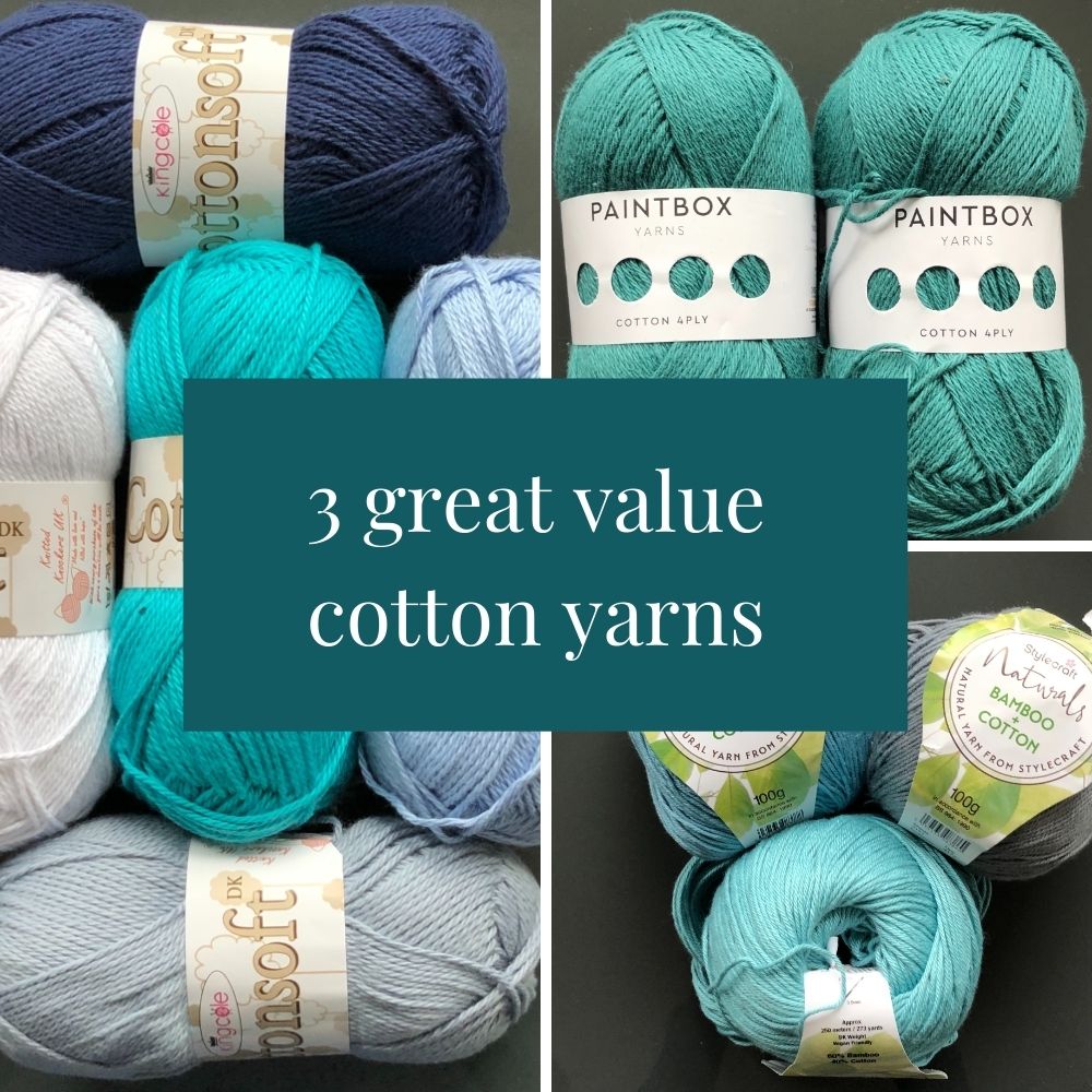 3 great cotton yarns for crochet