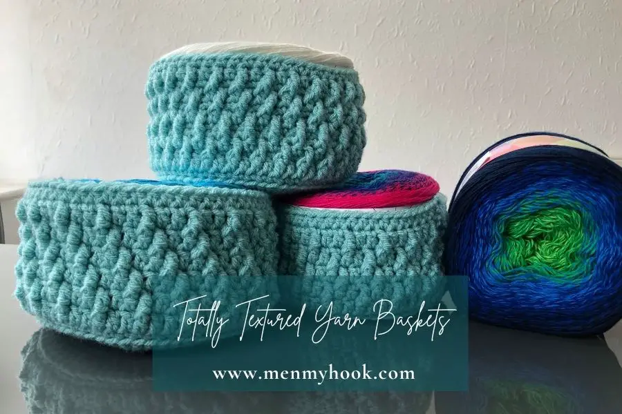 easy crochet storage basket pattern 