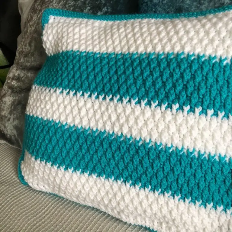 Free crochet cushion cover pattern – Craggy Coastal