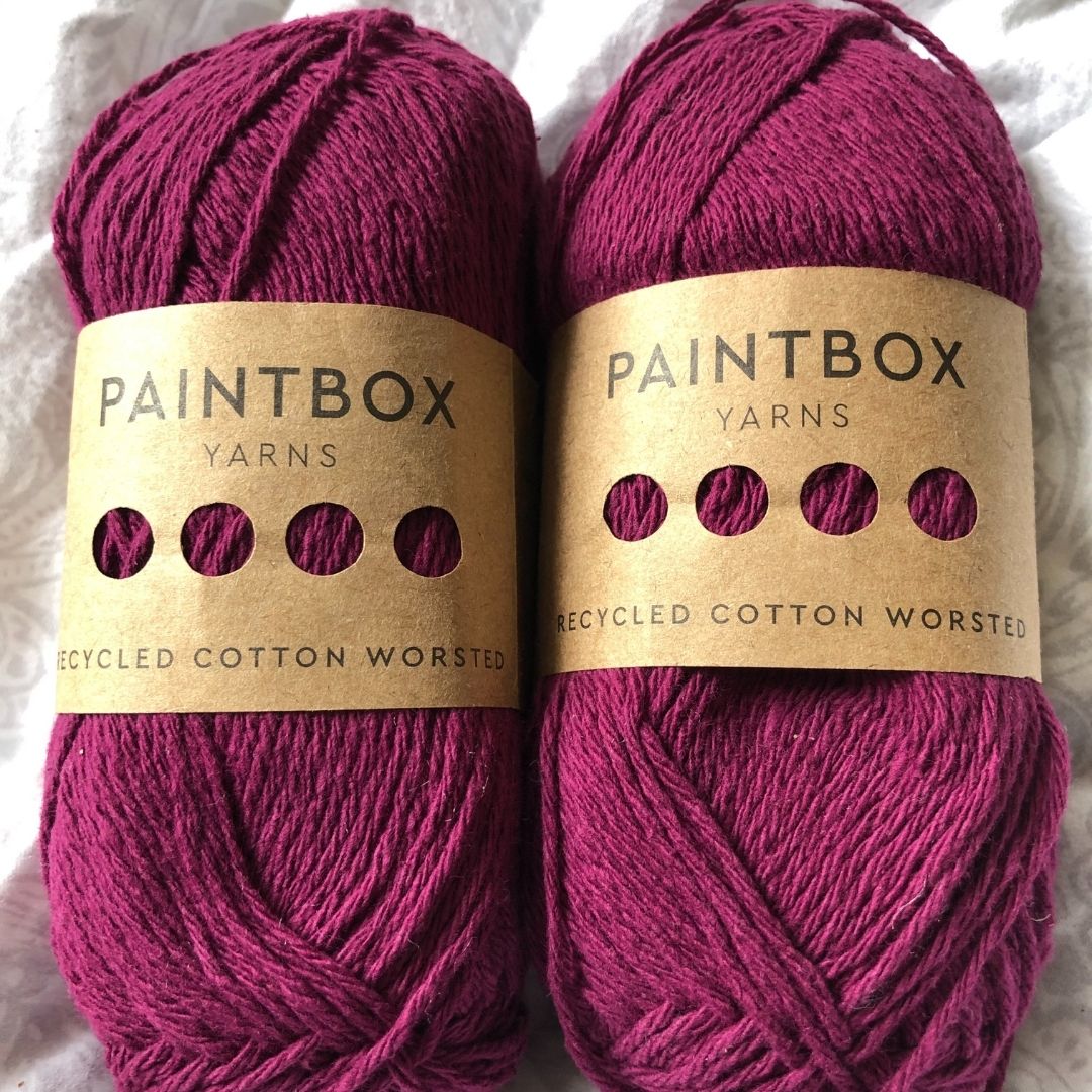 Paintbox Recycled Cotton Worsted Yarn Review
