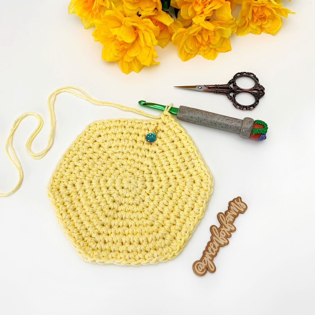 free farmhouse hanging basket crochet pattern 