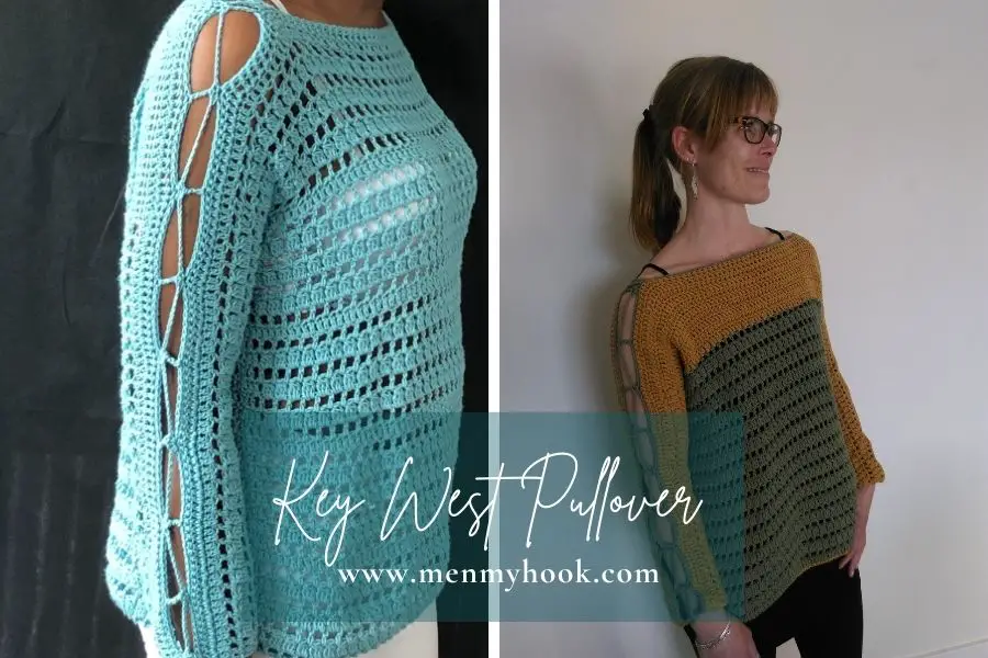 beginner crochet pullover sweater pattern 