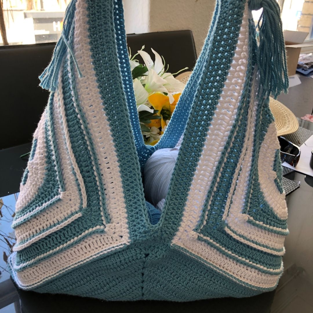 Crochet bag pattern - Harmony Bag