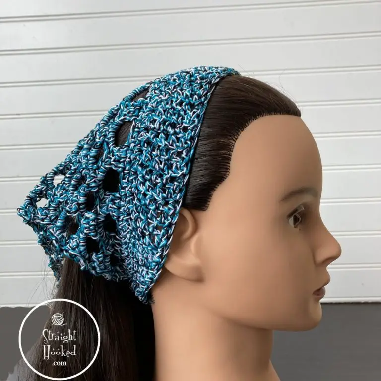 Free crochet headband pattern – Happenin’ Headbandana