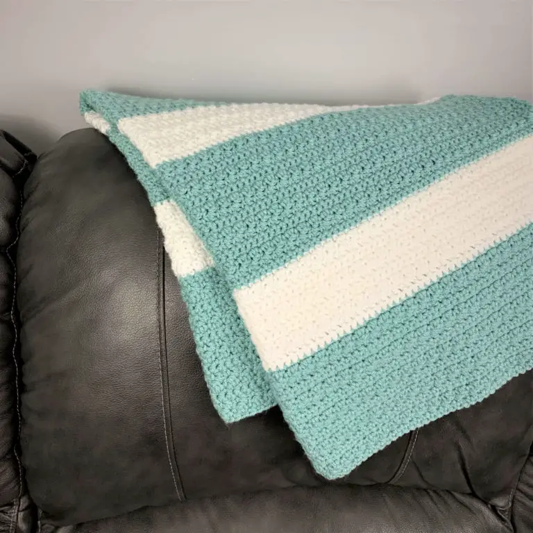 Free crochet baby blanket pattern - Oasis Blanket