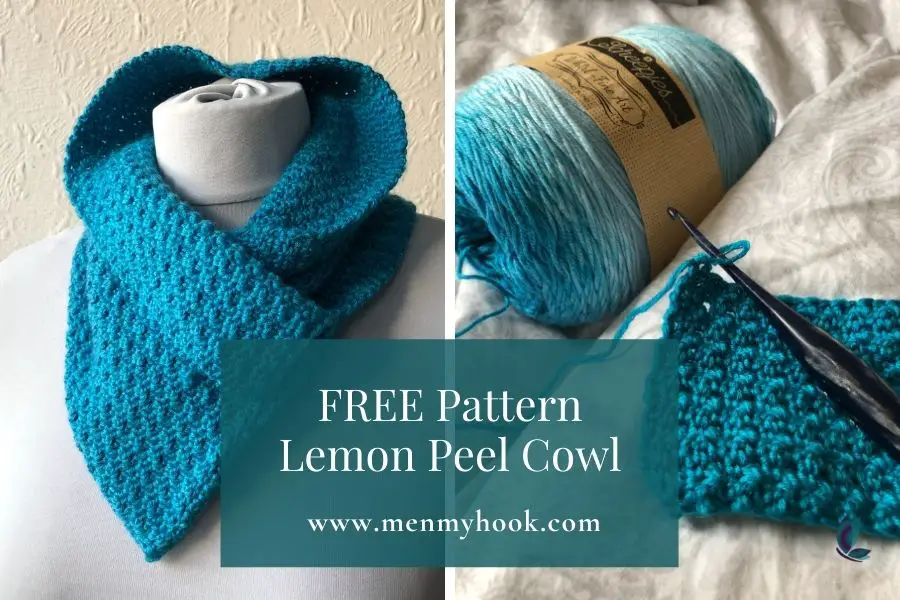 FREE Lemon Peel Cowl Crochet Pattern