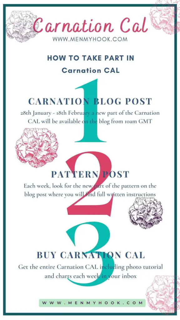 Carnation CAL 2022 How it works