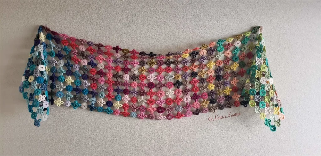 I love you so much free rectangular shawl crochet pattern 
