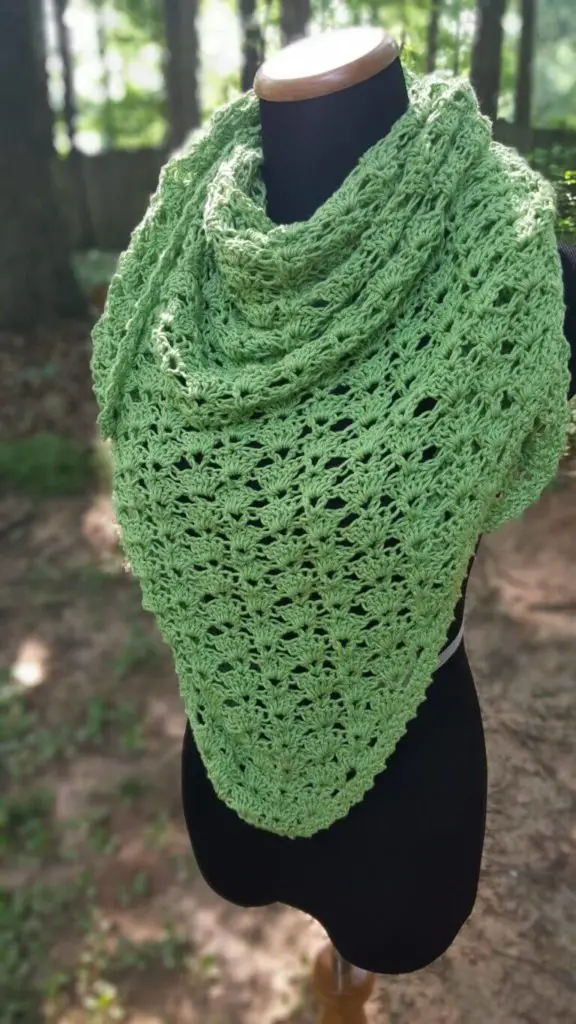 Cecilia Lace Crochet Shawl pattern
