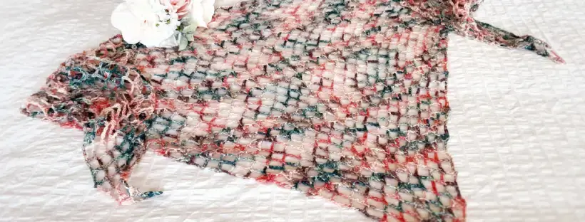 Iris Shawl easy lace crochet shawl patterns
