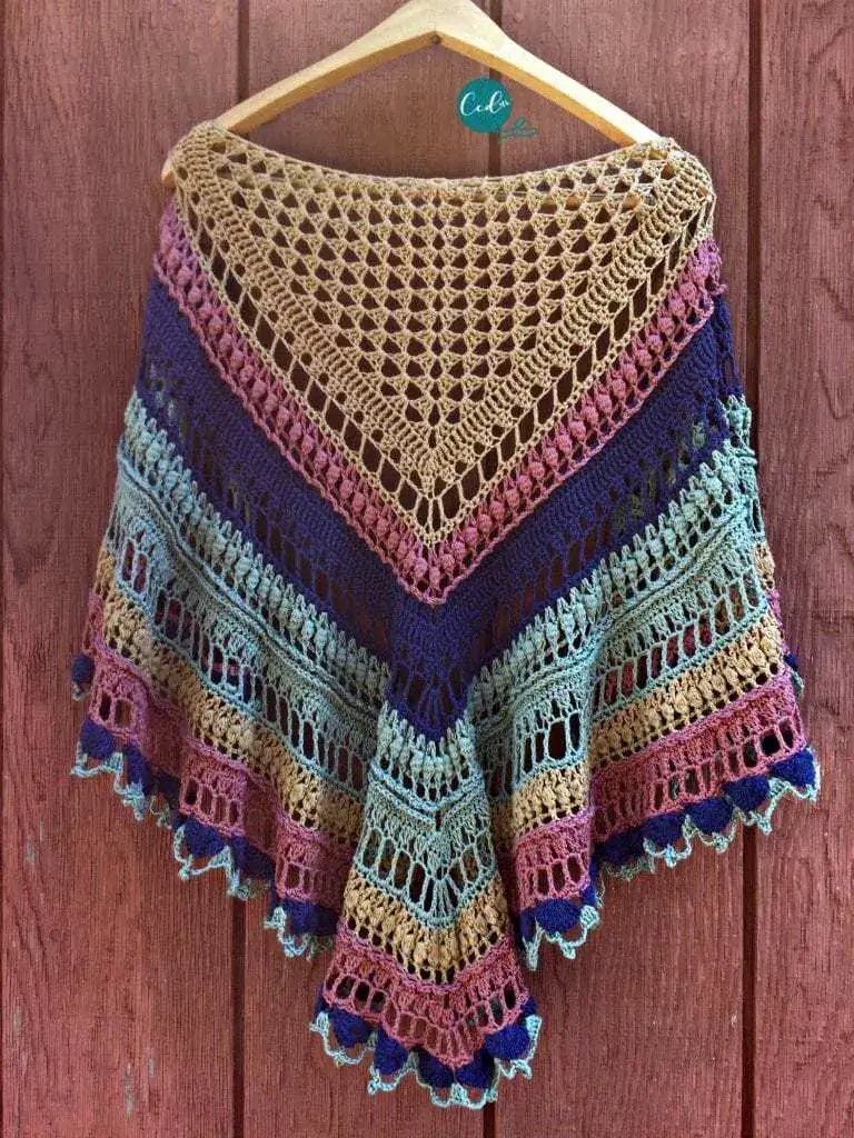 Ottobre Shawlette lace crochet shawl patterns