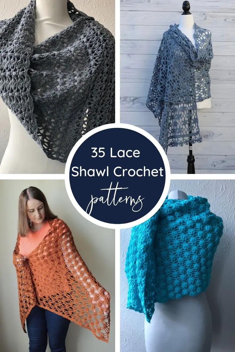35 Lace Crochet Shawl Patterns