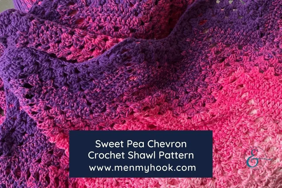 Sweet Pea Granny Chevron Crochet Pattern