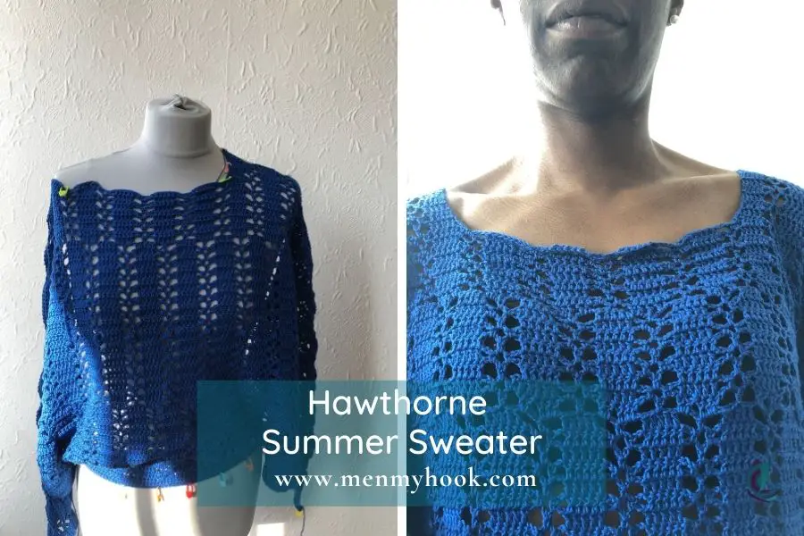 Hawthorne Sweater Slouchy Sweater Crochet Pattern
