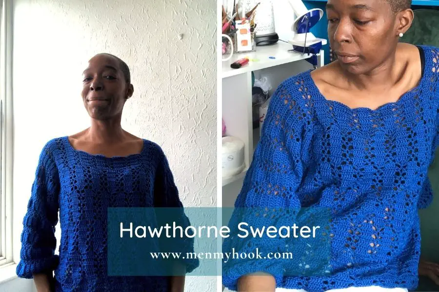 Hawthorne Sweater Summer Sweater Crochet Pattern