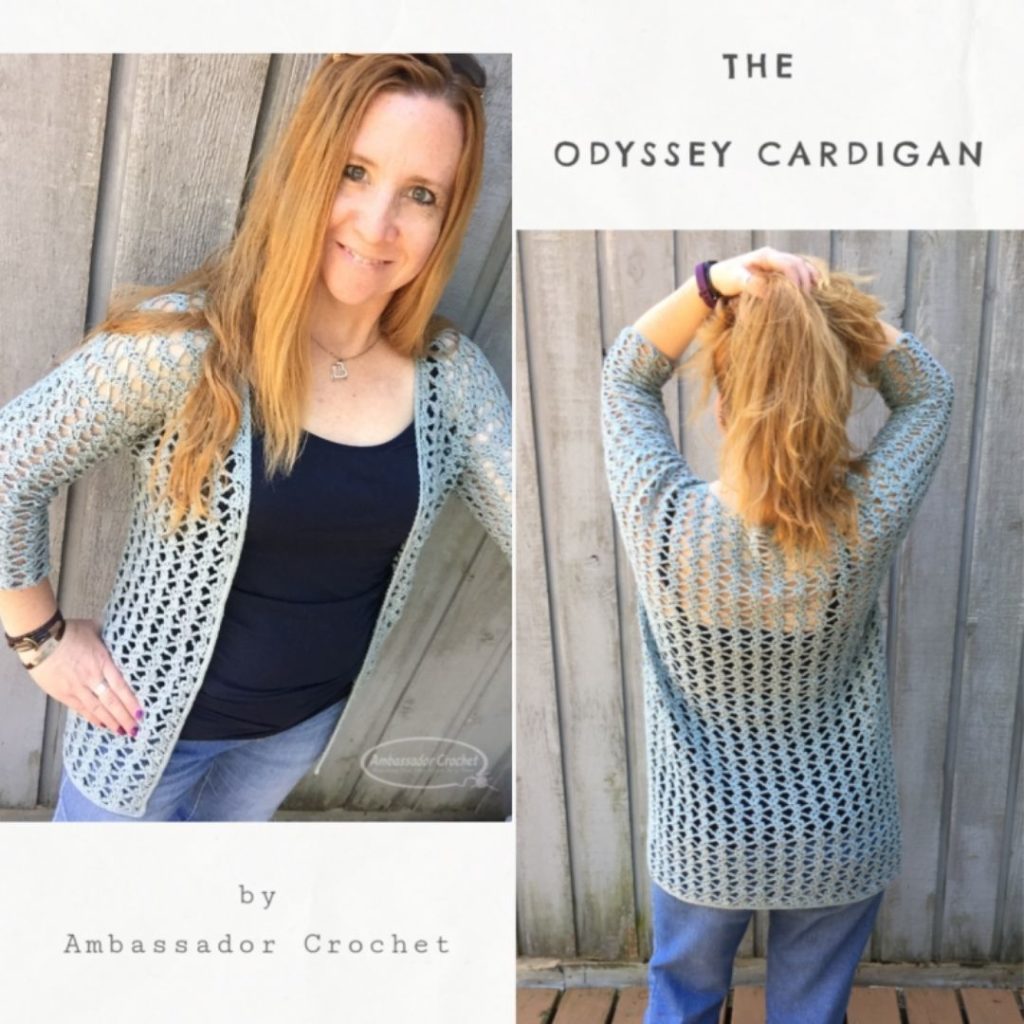 Odyssey Crochet Cardigan Pattern
