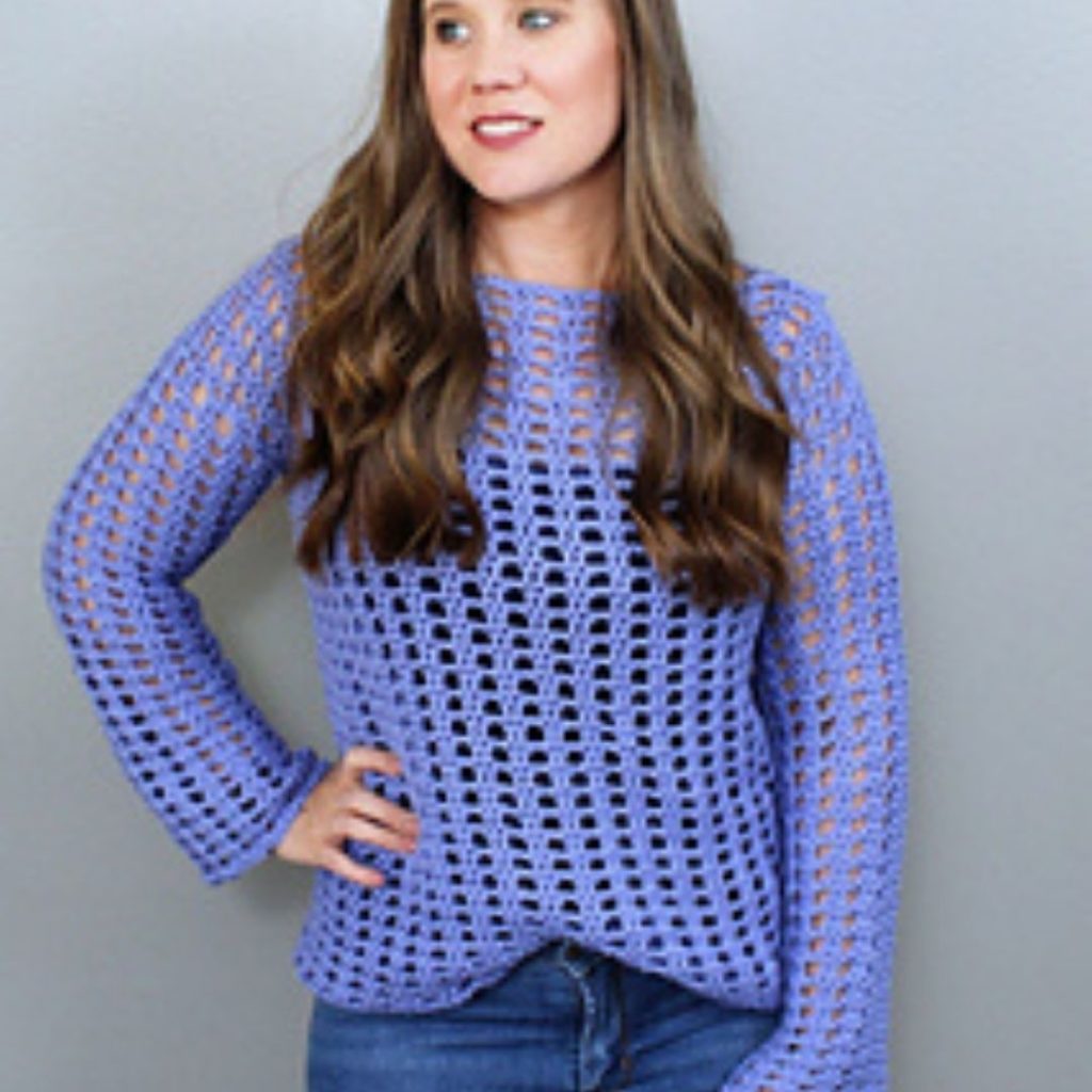 Sassy Summer Sweater Crochet Pattern 