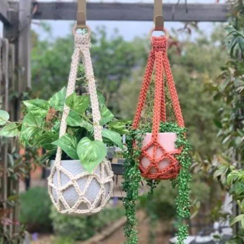 Trinity Boho Hanging Basket Crochet Pattern