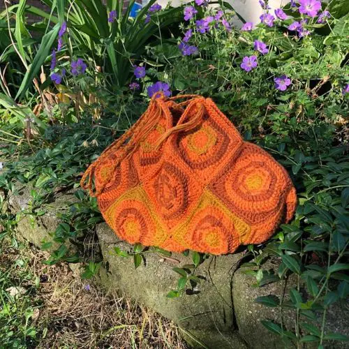 Christopher Easy Crochet handbag pattern harmony handbag