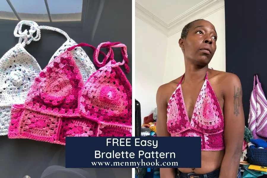 Free Easy Crochet Bralette Pattern