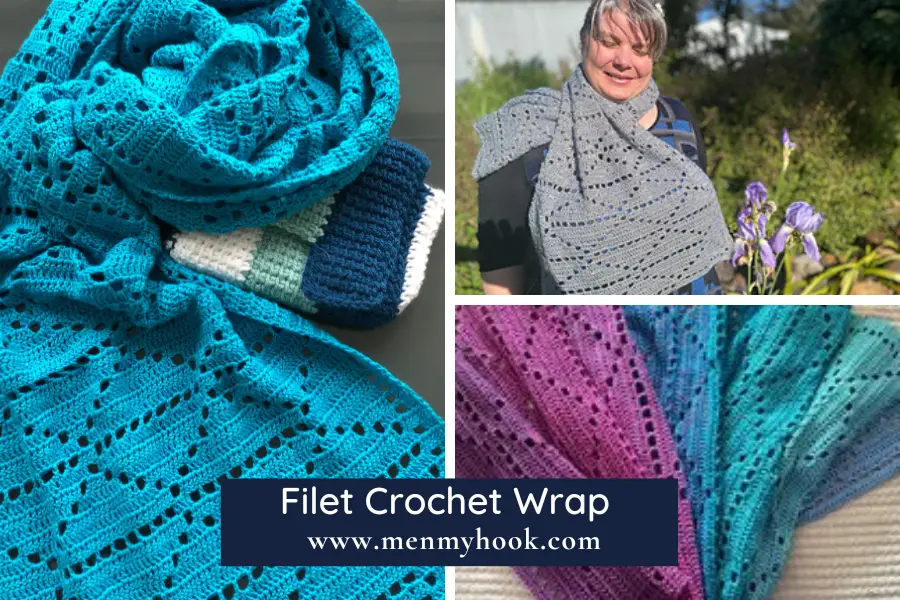 Easy Filet Crochet Pattern - Reflections