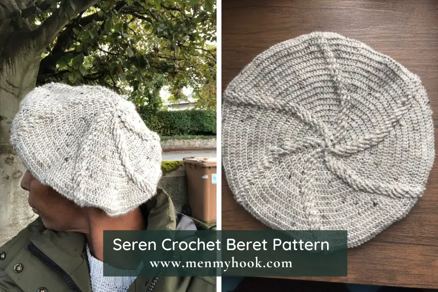 Slouchy Beret Crochet Pattern Seren Beret
