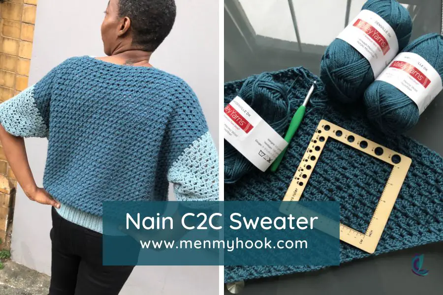 Nain Corner to Corner Sweater Pattern