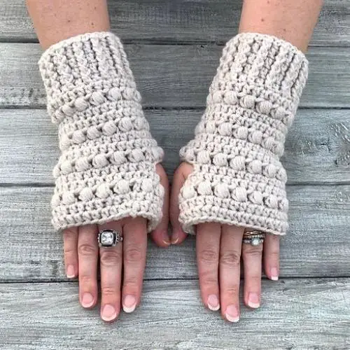 BrenLeigh Fingerless Gloves Avery Lane Crochet