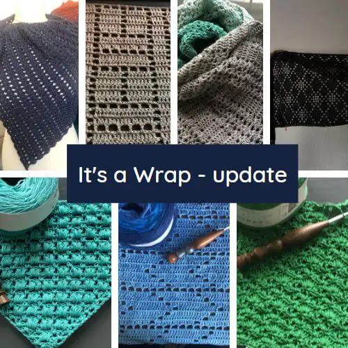 It’s a Wrap – Shawl Crochet Pattern Book so far