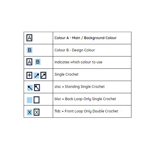 2 Easy FREE Mosaic Overlay Squares - Hooking Crowns