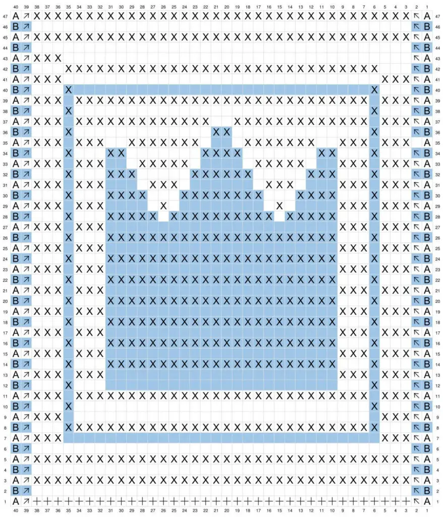 Solid Hooking Crowns Card Chart
