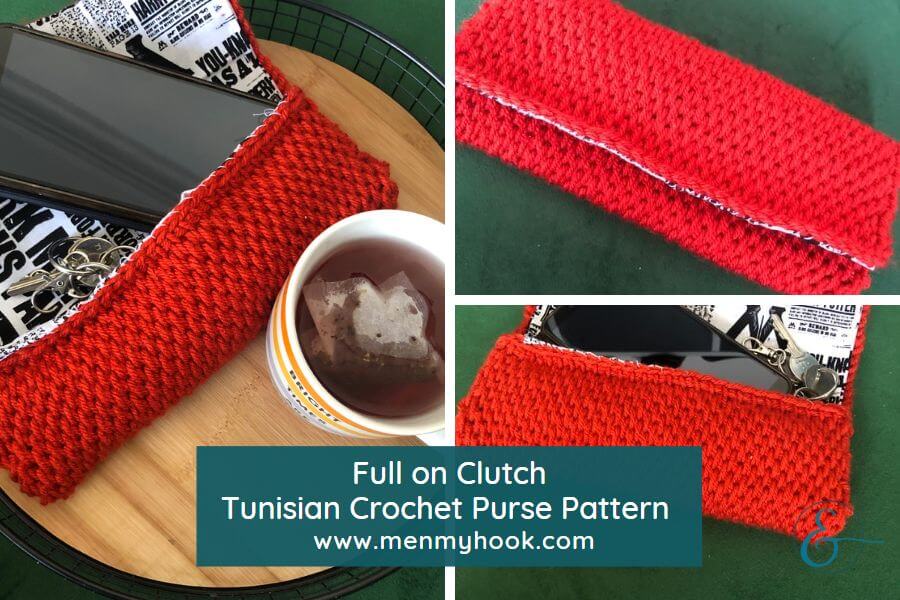 Full Stitch Clutch - Full on Clutch Bag