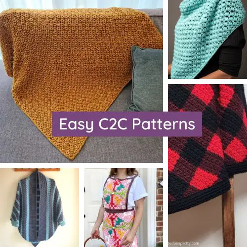 Easy C2C Crochet Patterns