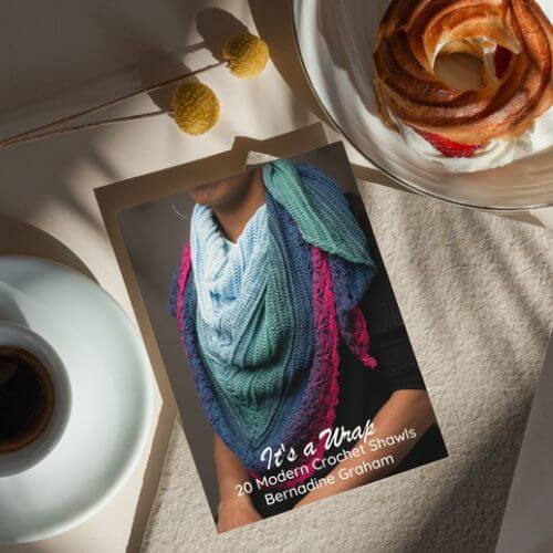 It’s a Wrap – 20 Light Modern Crochet Shawl Pattern Book