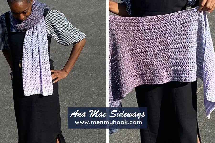 Ana Mae Sideways Easy Crochet Pattern