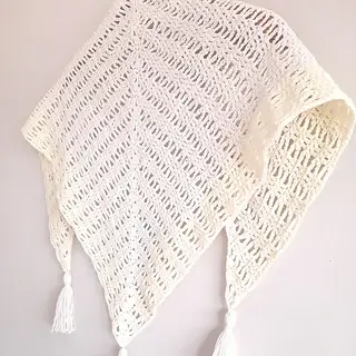 Summer Shawlette Crochet Pattern