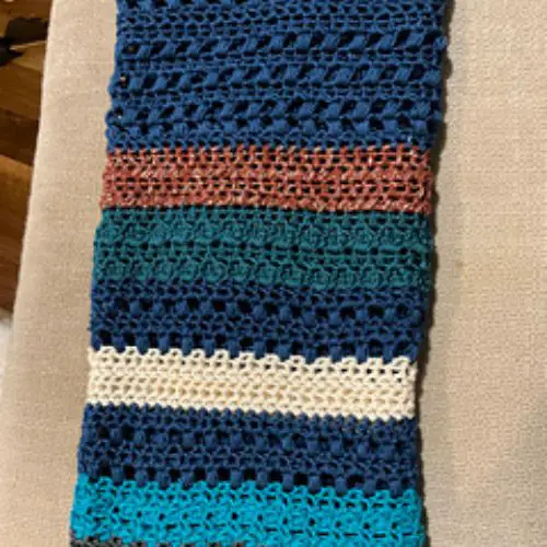 Carmel Easy Crochet Wrap pattern test