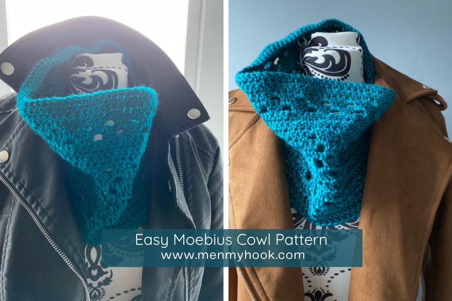 Easy Moebius Cowl Crochet Pattern Granny Merge Moebius