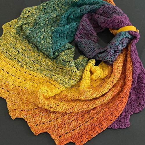 Easy Boomerang Scarf Crochet Pattern – Brooke Scarf